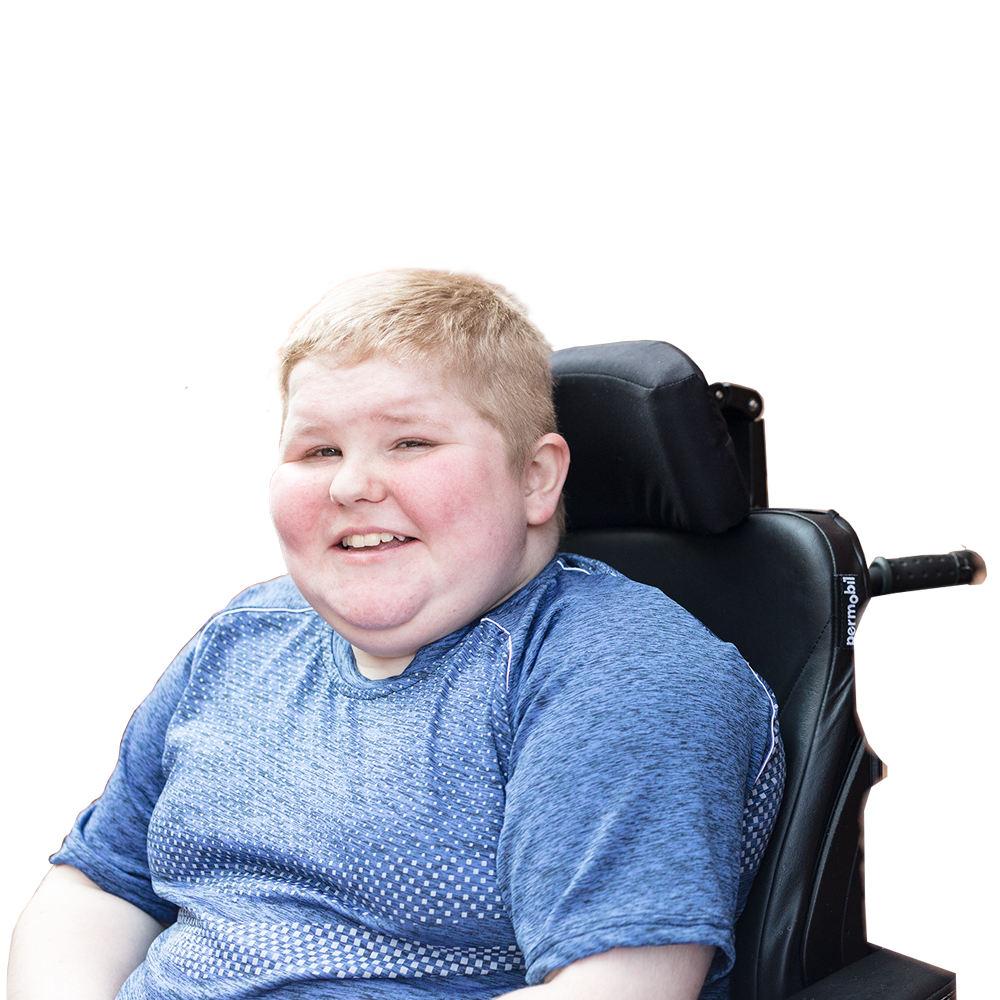 Ethan, living with Duchenne.