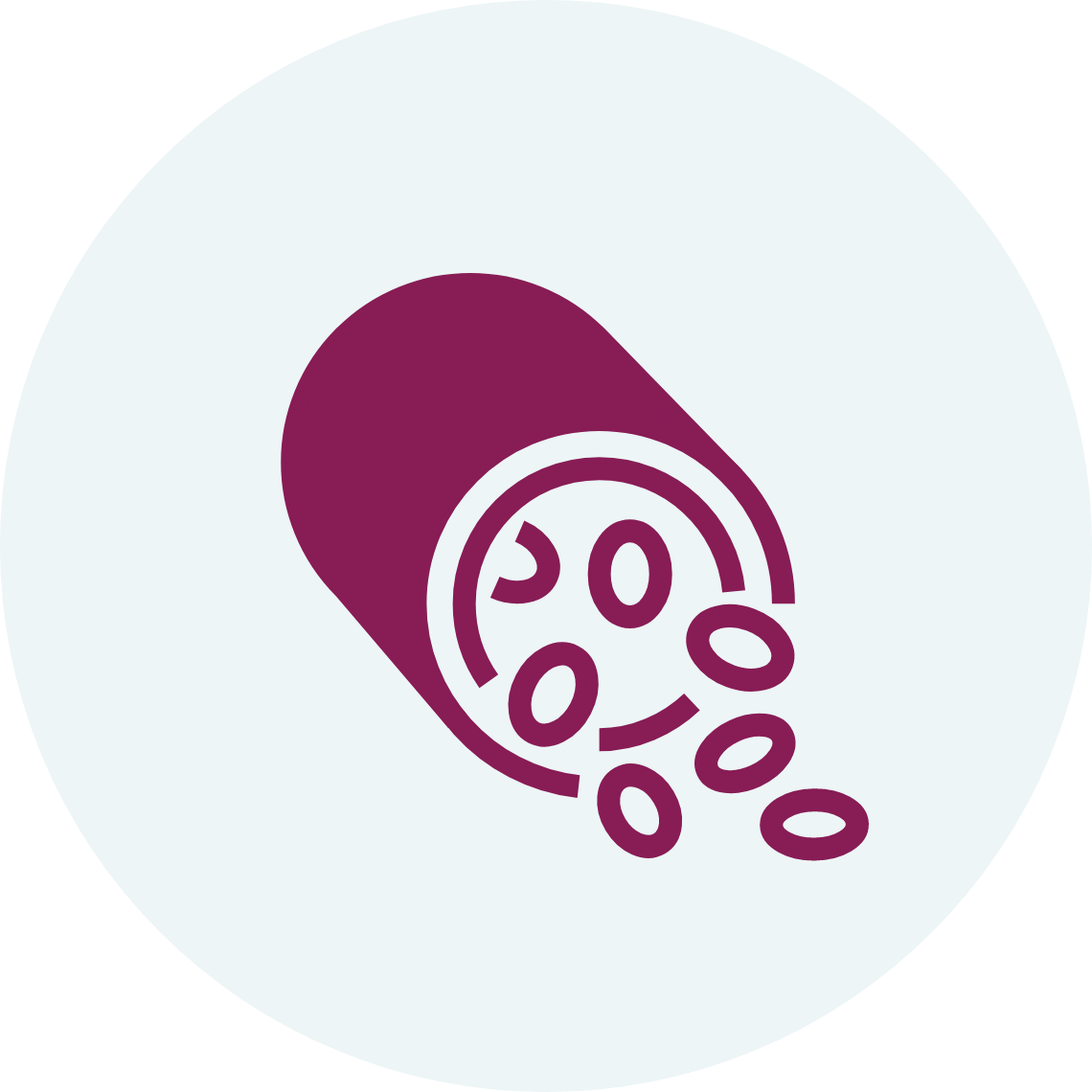 Pill bottle icon